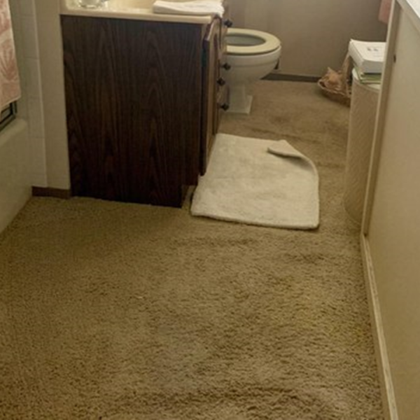 Você usa carpete no banheiro? E na granja?