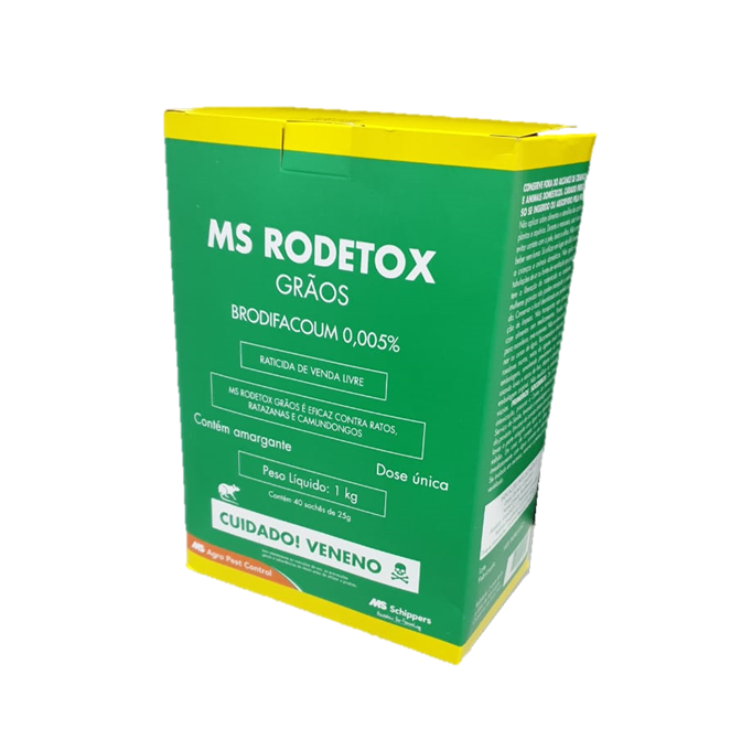 MS Rodetox - Grãos 1 Kg